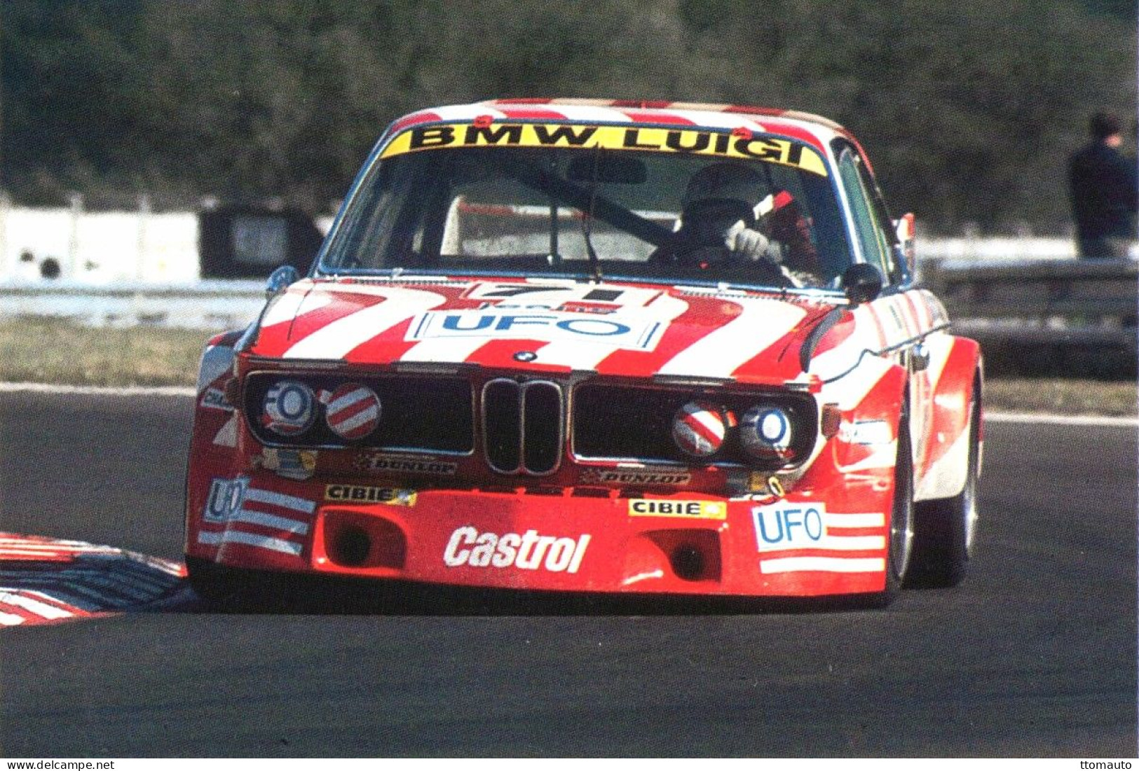 BMW 3.0CSL - Pilote: Jean Xhenceval/Diendonné (B)  - 24 Heures Du Mans 1977  - 15x10cms PHOTO - Le Mans