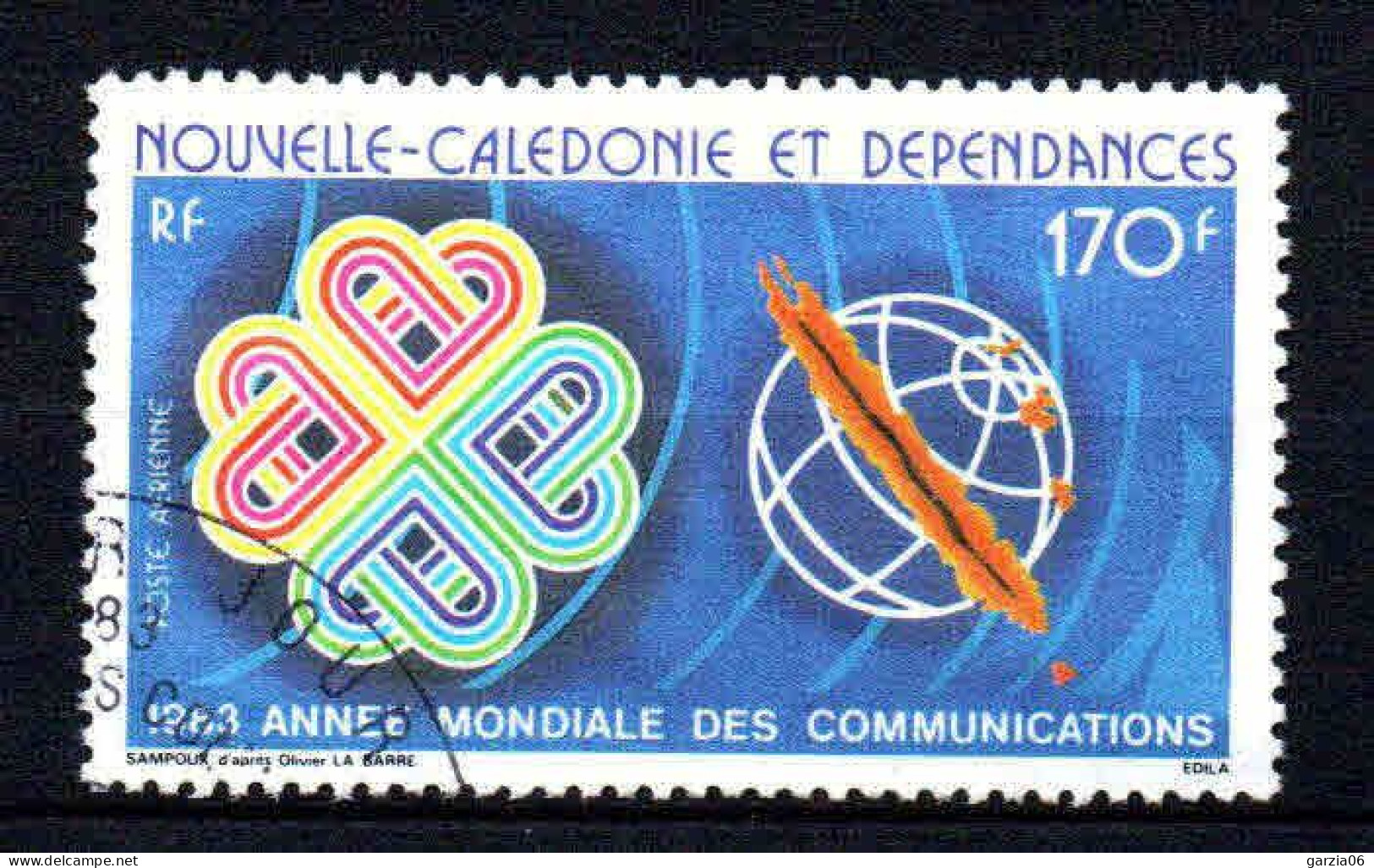 Nouvelle Calédonie  - 1983 -  Télécommunications  - PA 229   - Oblit - Used - Gebraucht