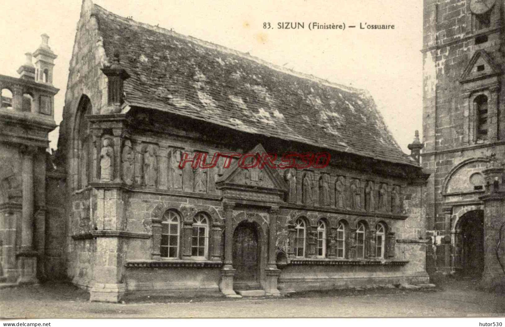 CPA SIZUN - (FINISTERE) - L'OSSUAIRE - Sizun