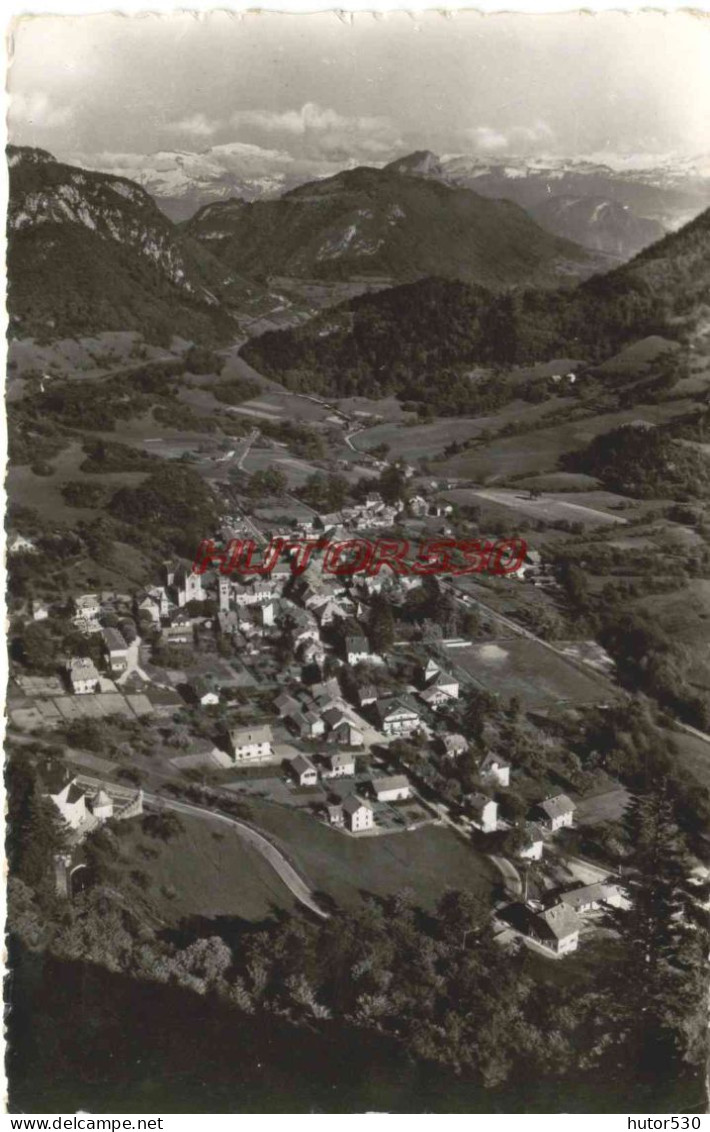 CPSM SAINT JEOIRE EN FAUCIGNY - (HAUTE SAVOIE) - LE CENTRE DE LA VILLE - Saint-Jeoire