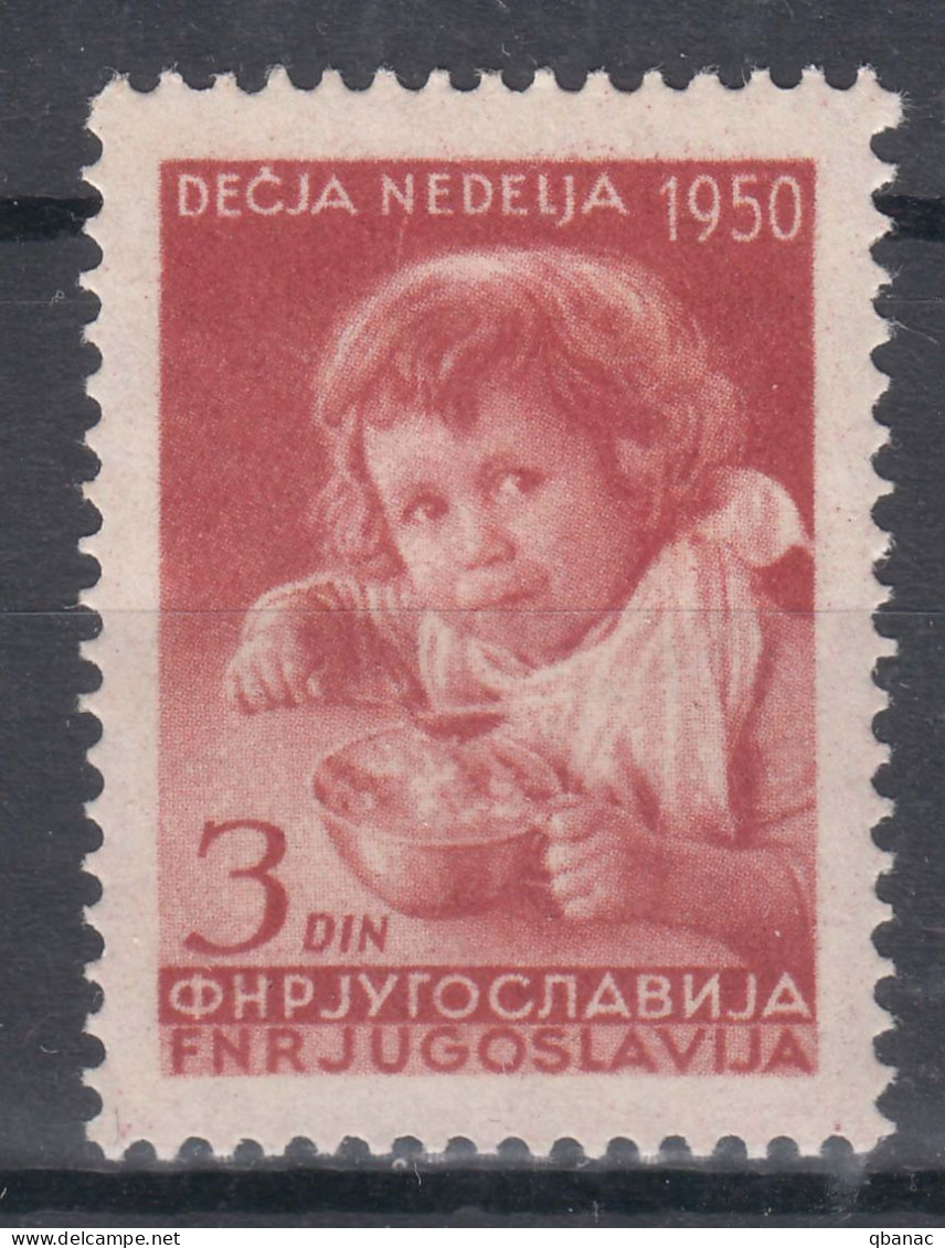 Yugoslavia Republic 1950 Mi#609 Mint Hinged - Nuovi