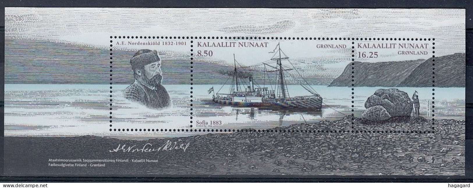 Greenland 2008. Greenland Exspeditions. Bloc. Michel 43. MNH(**) - Blocks & Sheetlets