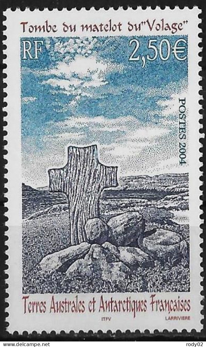 TAAF - ANNEE 2004 - TOMBE DU MATELOT DU "VOLAGE" - N° 390 - NEUF** MNH - Unused Stamps