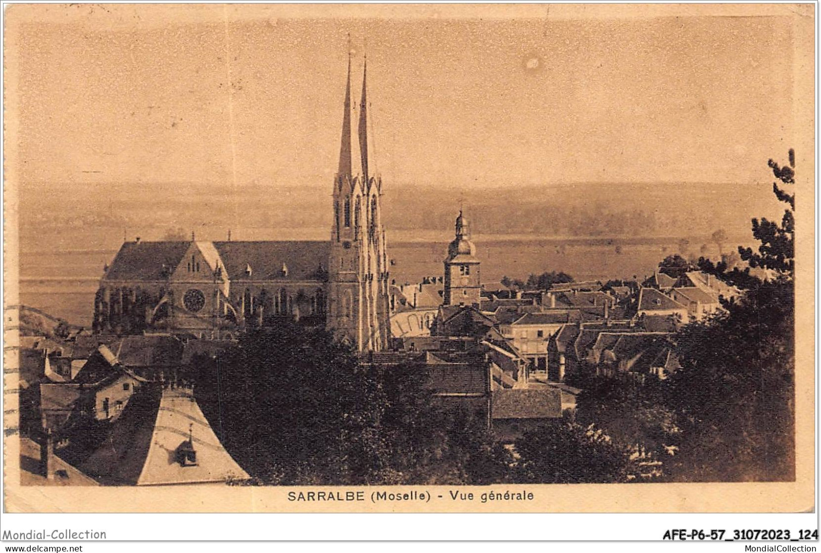 AFEP6-57-0480 - SARRALBE - Moselle - Vue Générale  - Sarralbe
