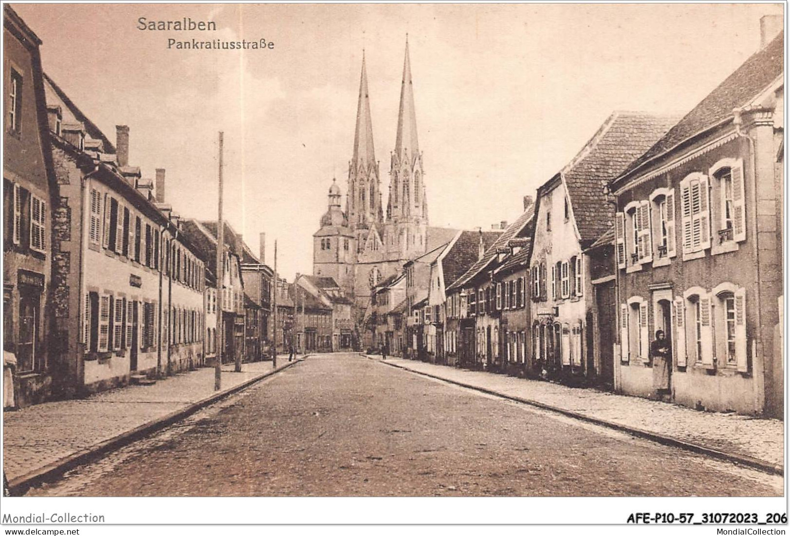 AFEP10-57-0929 - SAARALBEN - Pankratiusstrabe  - Sarralbe