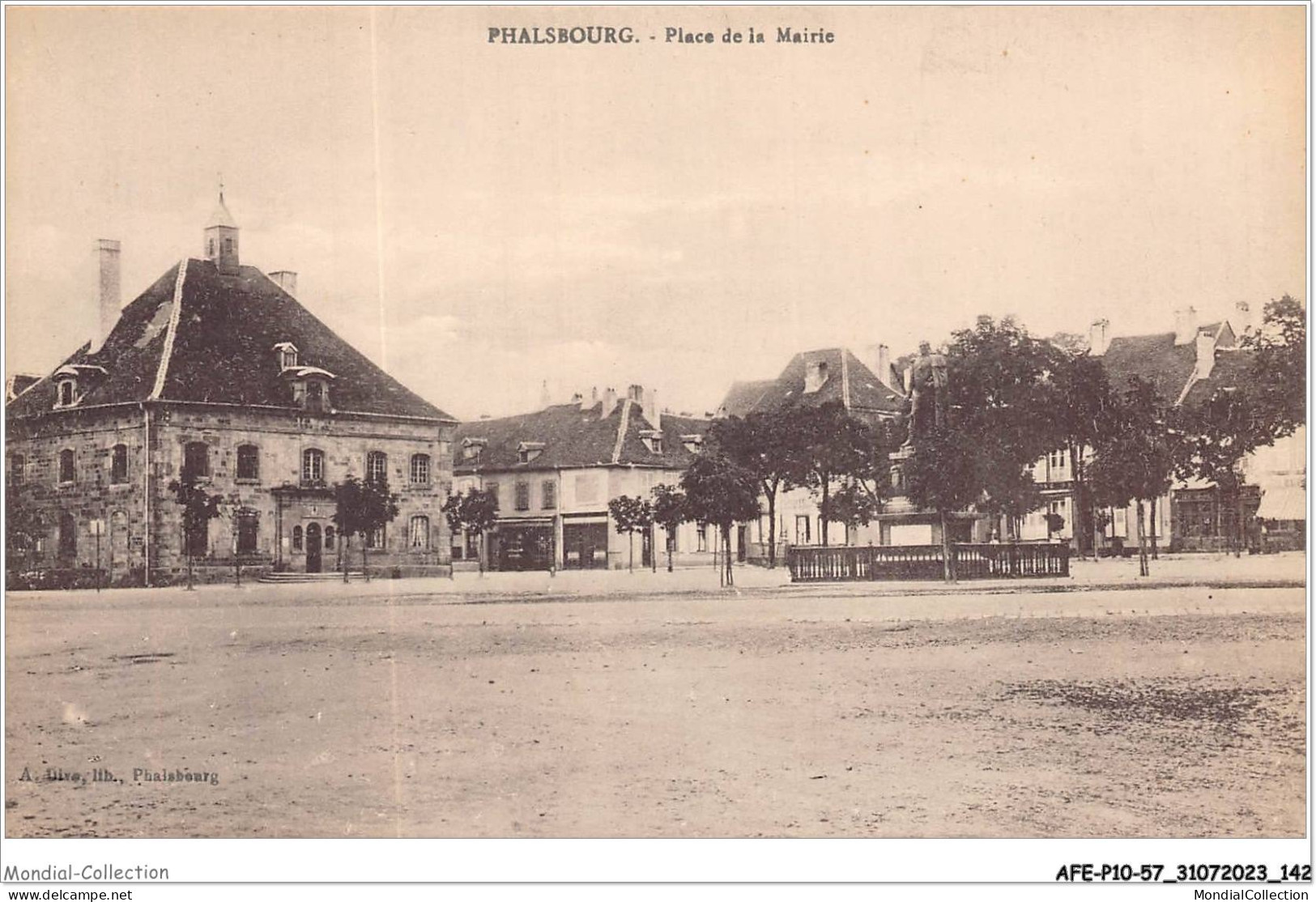 AFEP10-57-0897 - PHALSBOURG - Place De La Mairie  - Phalsbourg