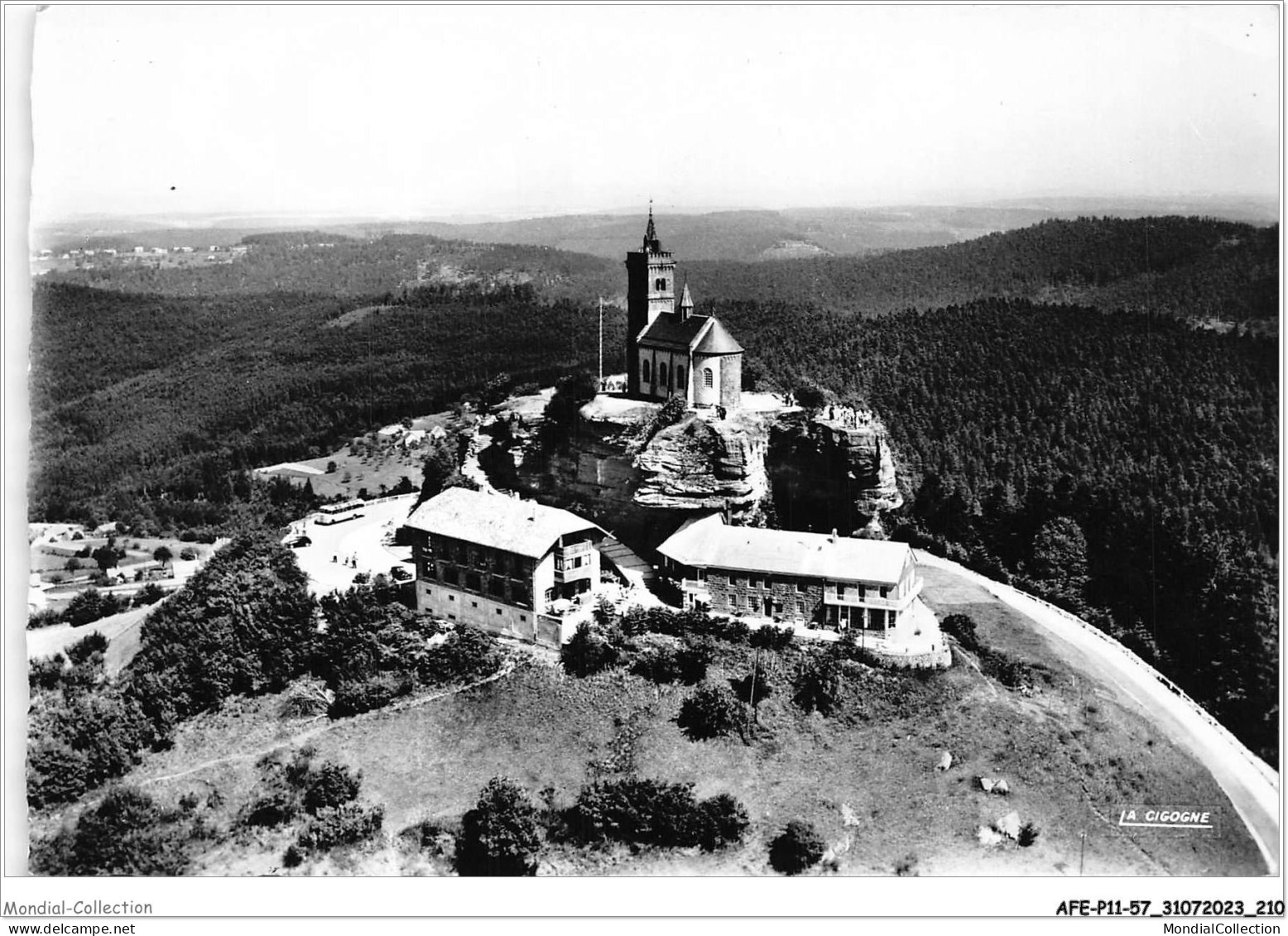 AFEP11-57-1049 - DABO - Moselle - Le Rocher Et La Chapelle Saint-léon - Alt 664 M - Dabo