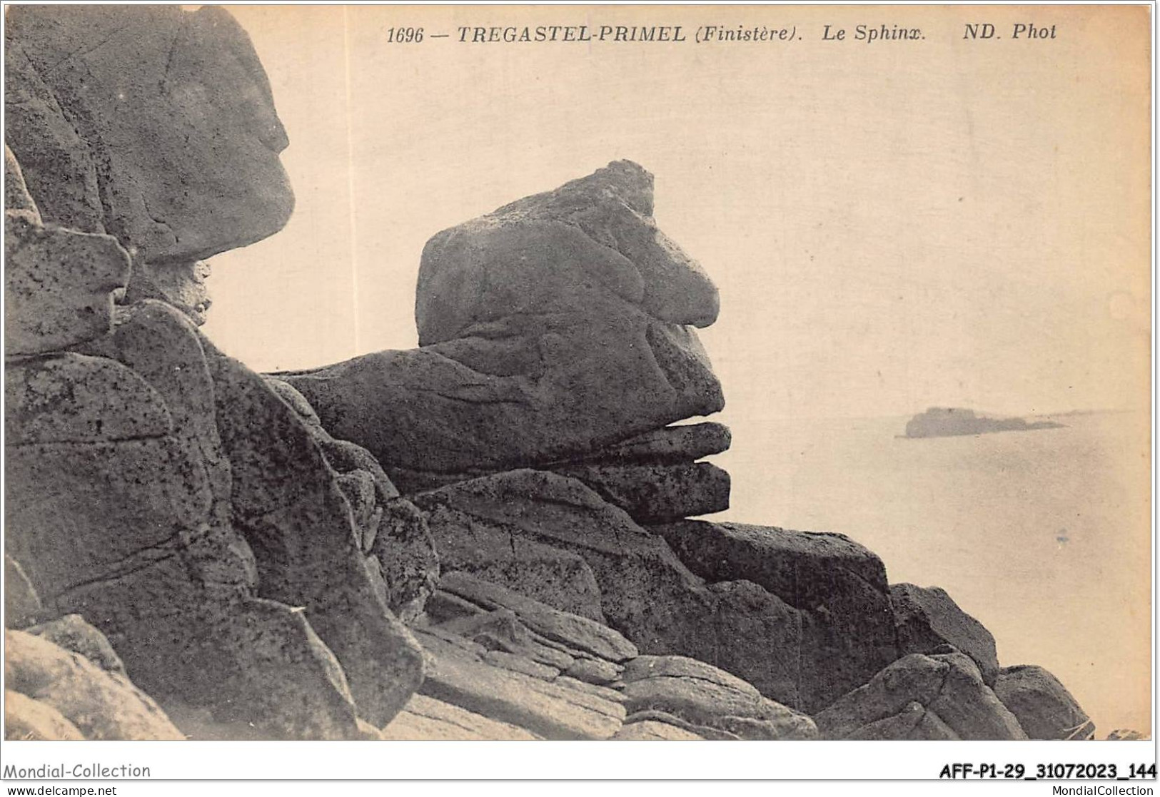 AFFP1-29-0073 - TREGASTEL-PRIMEL - Le Sphinx  - Primel