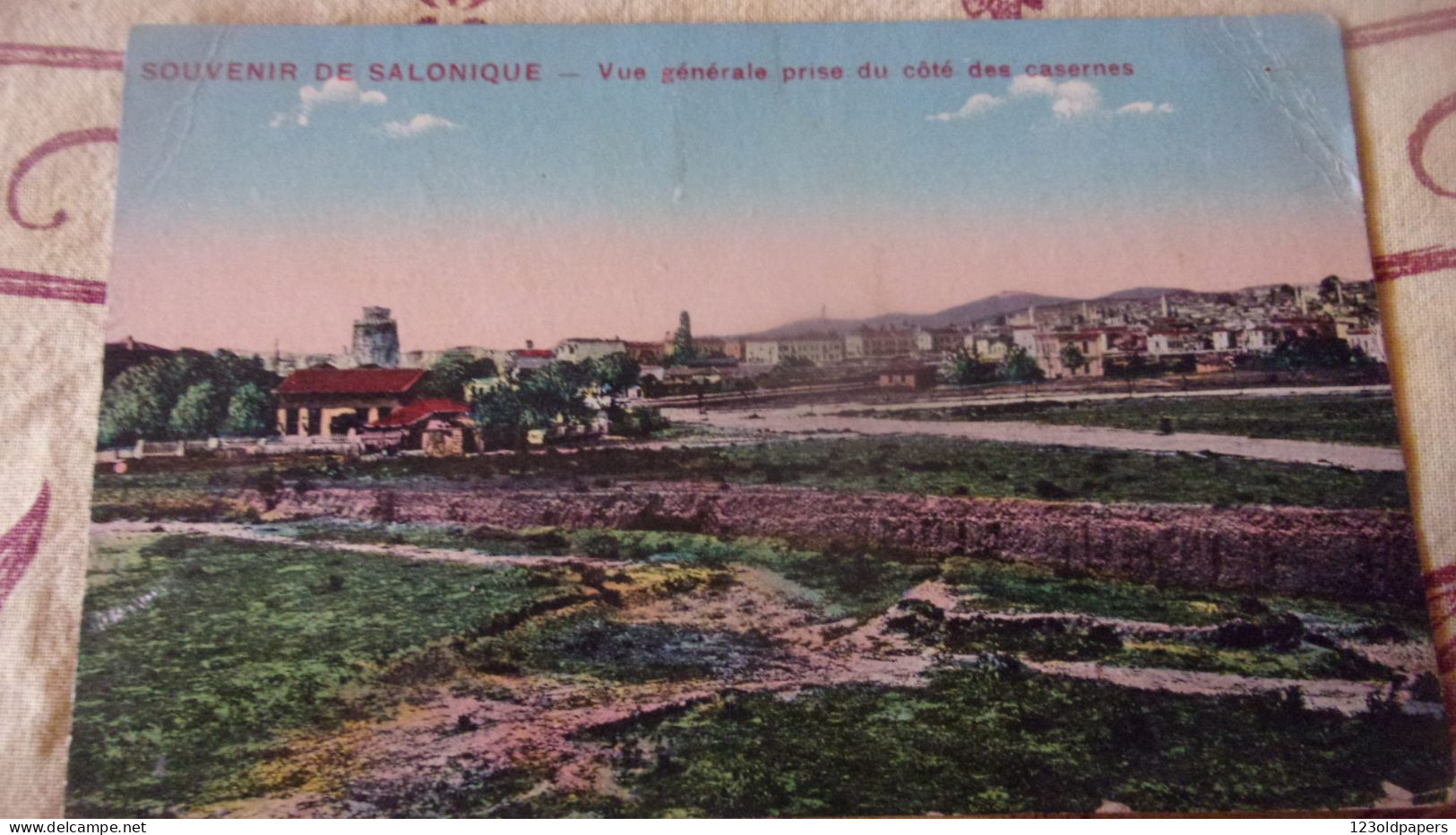 Greece - Thessalonika Salonique VUE GENERALE PRISE COTE CASERNES - Grecia