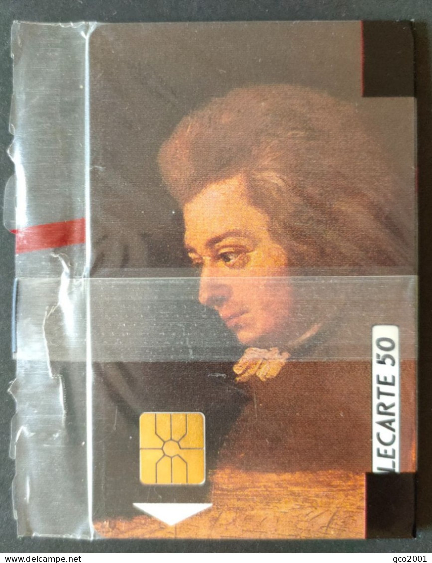 TELECARTE PUBLIQUE FRANCE F155 - MOZART - 50 U - GEM 1 - NSB - 1991