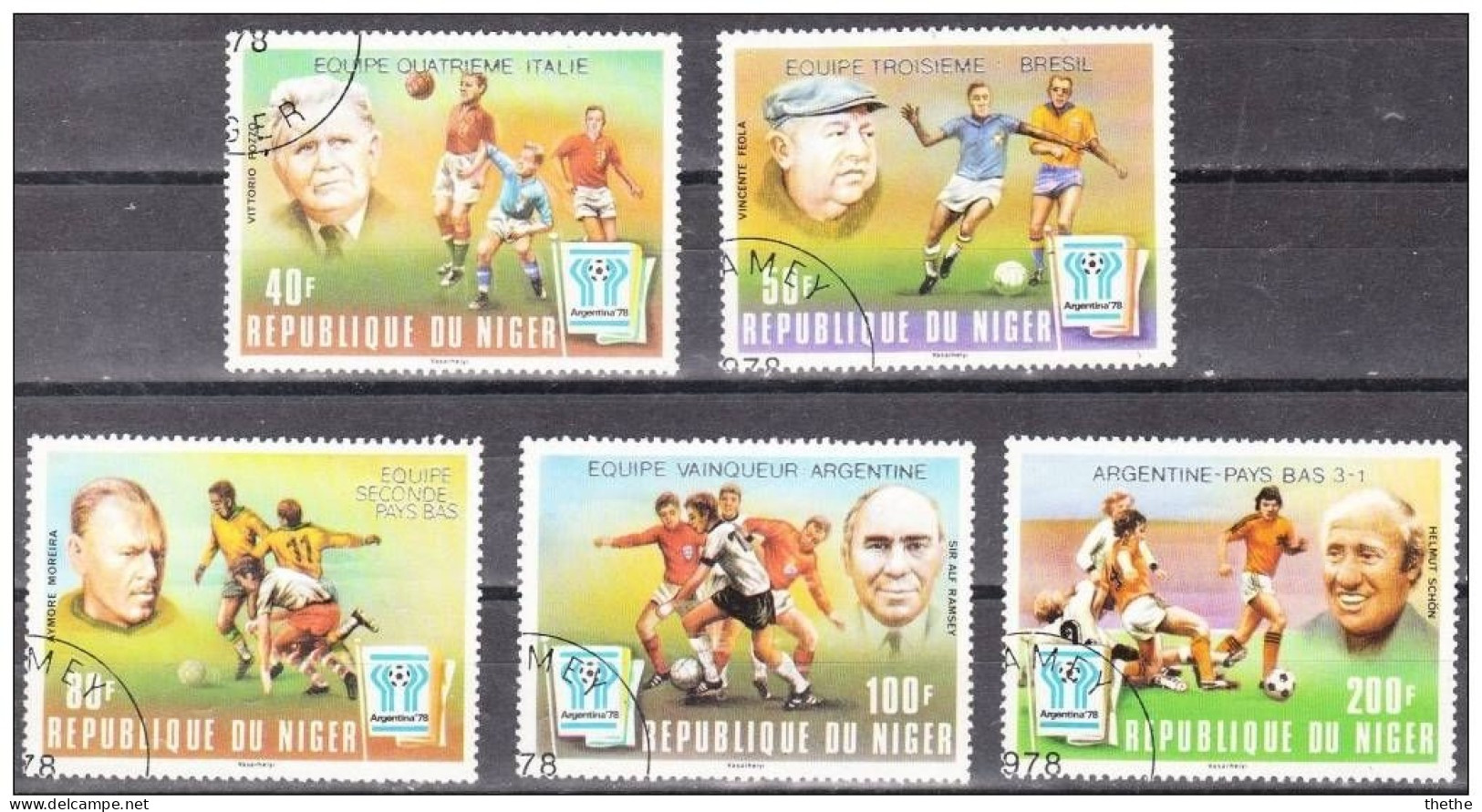 NIGER -  Coupe Du Monde De La FIFA 1978 - Argentine - 1978 – Argentine