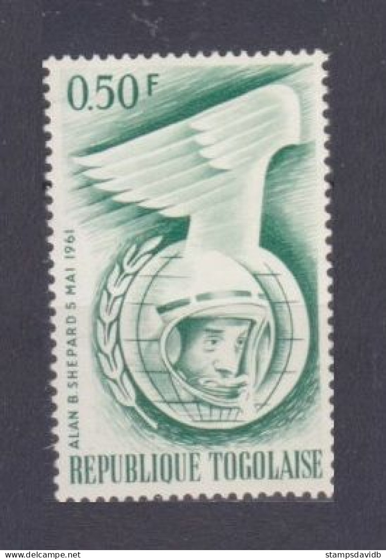 1962 Togo 335 Yuri Gagarin - Africa