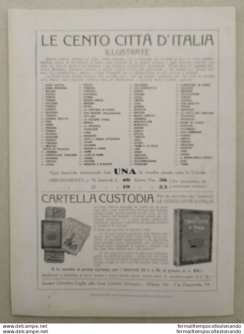 Bi Rivista Faenza Ravenna Le Cento Citta' D'italia - Zeitschriften & Kataloge