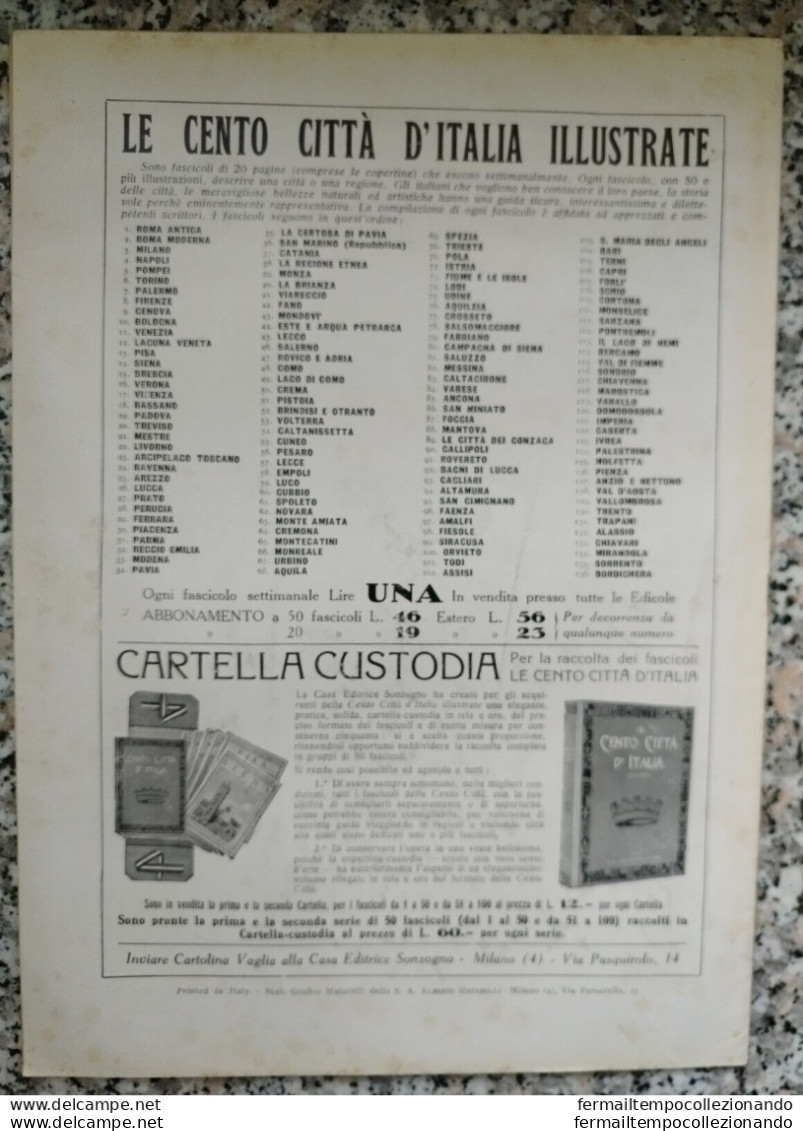 Bi Le Cento Citta' D'italia Illustrate Mirandola Finale E La Bassa Modenese - Magazines & Catalogs