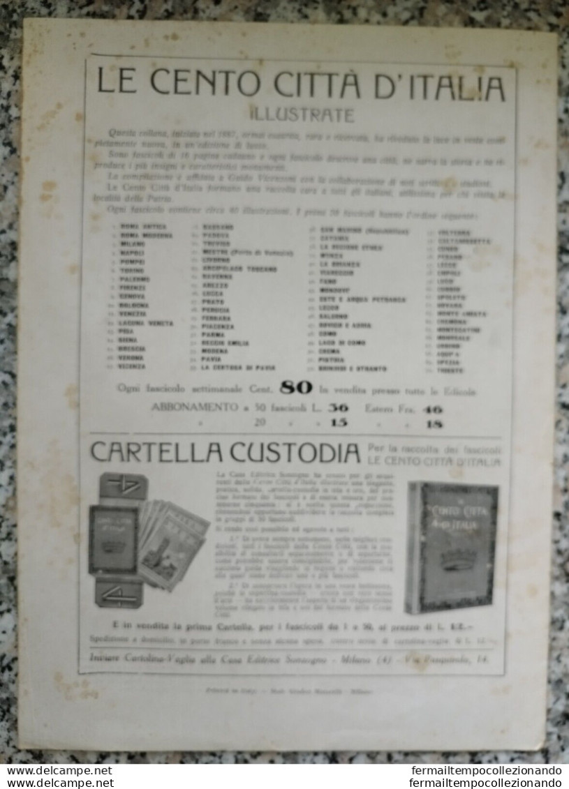 Bi Le Cento Citta' D'italia Illustrate Monreale La Basilica Normanna Palermo - Zeitschriften & Kataloge