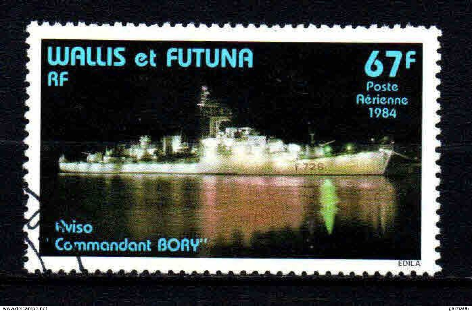Wallis Et Futuna - 1984 - Bateau  - PA 132 - Oblit - Used - Used Stamps