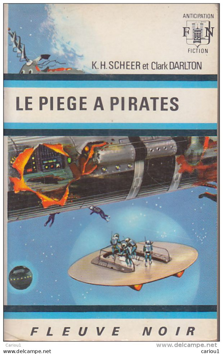 C1  Scheer Darlton PERRY RHODAN 11 Le Piege A Pirates FNA 349 1968 EO Port Inclus - Fleuve Noir