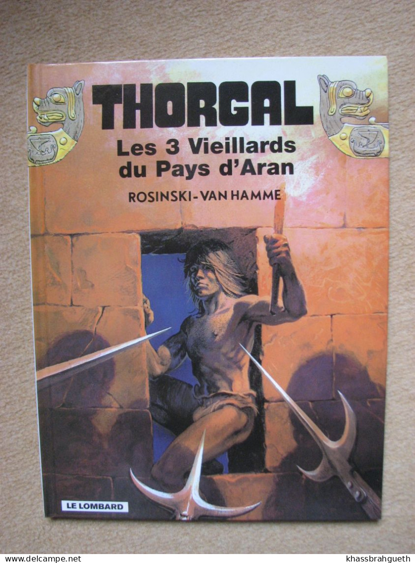 ROSINSKI & VAN HAMME - THORGAL T1 T2 T3 - LOMBARD (Rééditions) - Thorgal