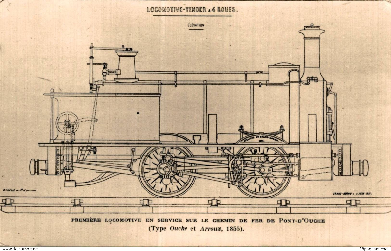 K0303 - LOCOMOTIVE - Chemin De Fer