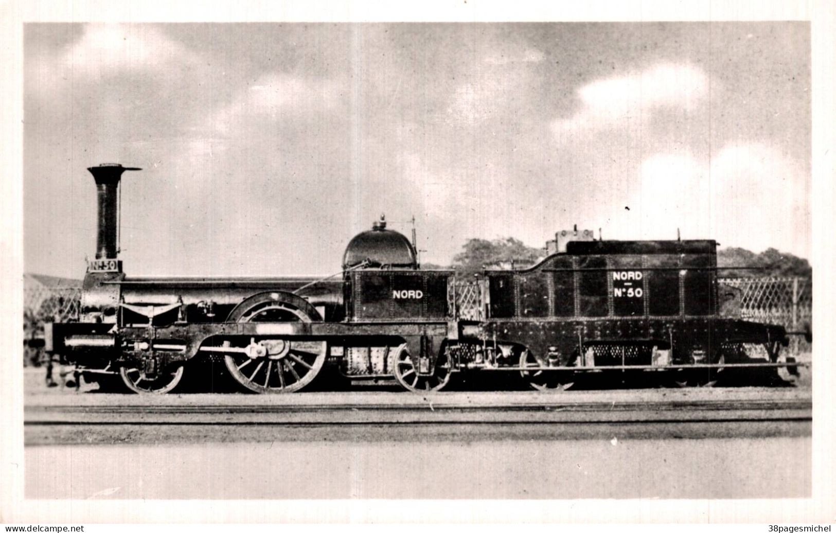 K0303 - LOCOMOTIVE N° 50 "GRAVELINES" - Eisenbahnverkehr