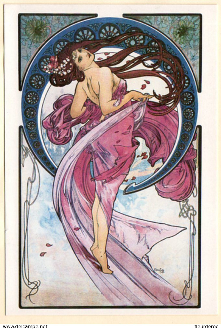 - M56699CPM - ILLUSTRATEURS - MUCHA - Reproduction - Der Tanz - La Danse - Très Bon état - THEMES - Mucha, Alphonse