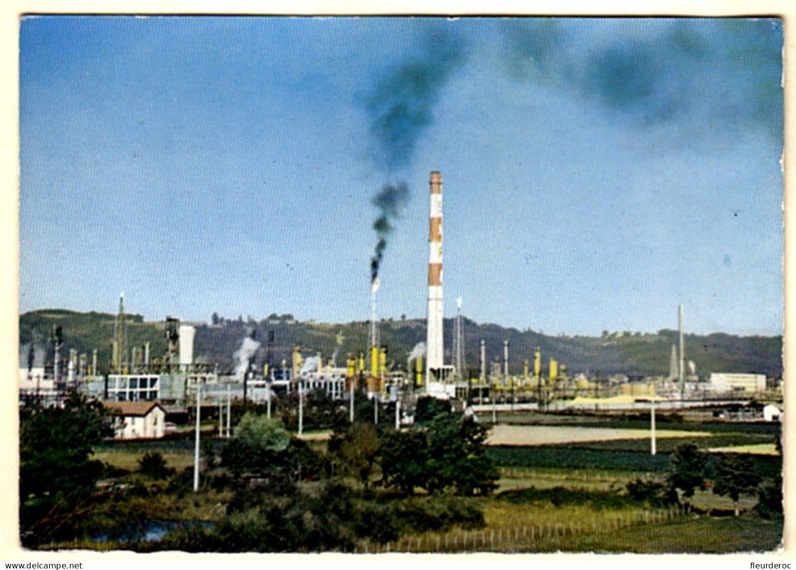 64 - M56720CPM - LACQ - Usine SNPA - Très Bon état - PYRENEES-ATLANTIQUES - Lacq