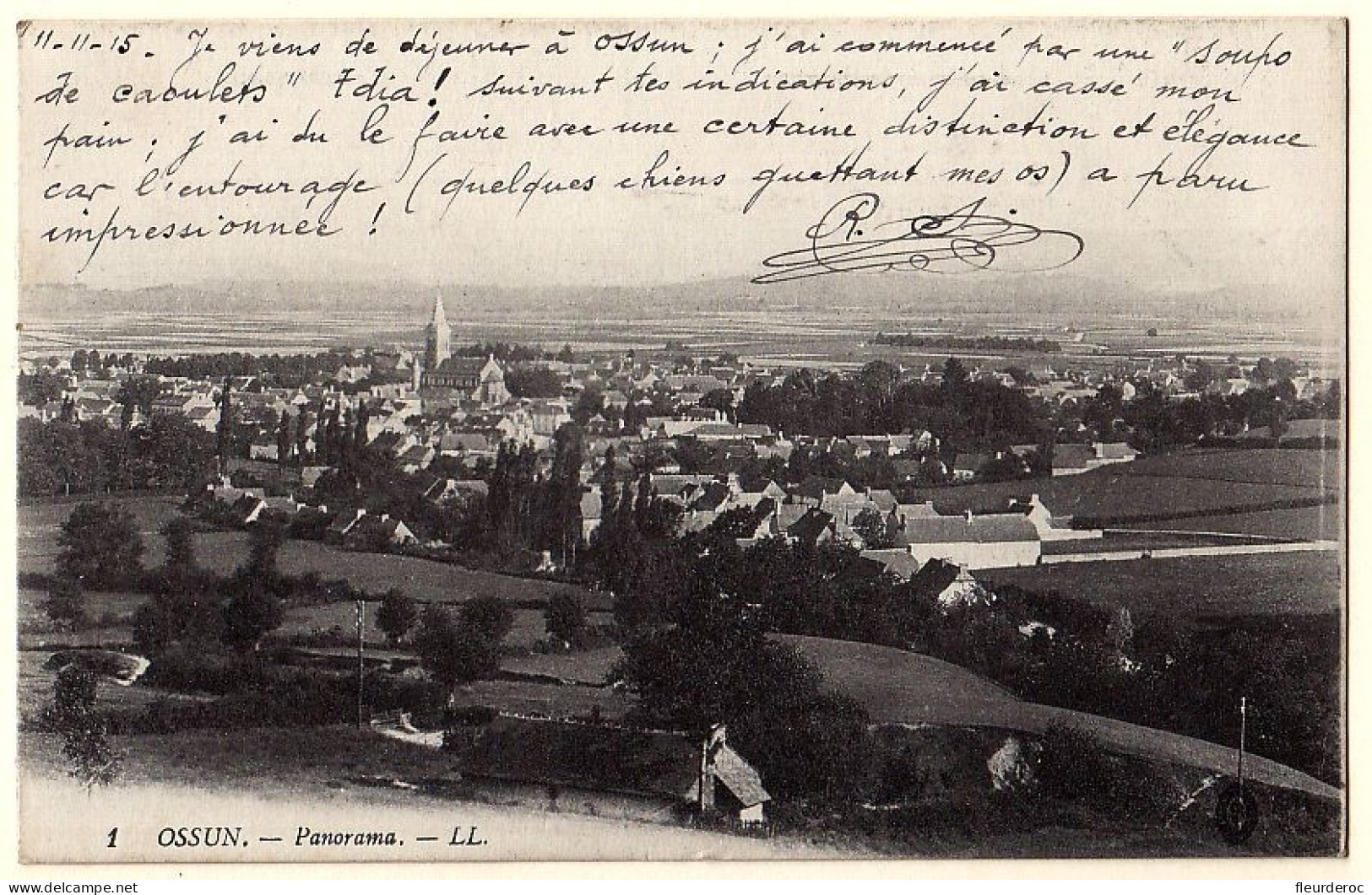 65 - B56938CPA - OSSUN - Panorama - Très Bon état - HAUTES-PYRENEES - Ossun