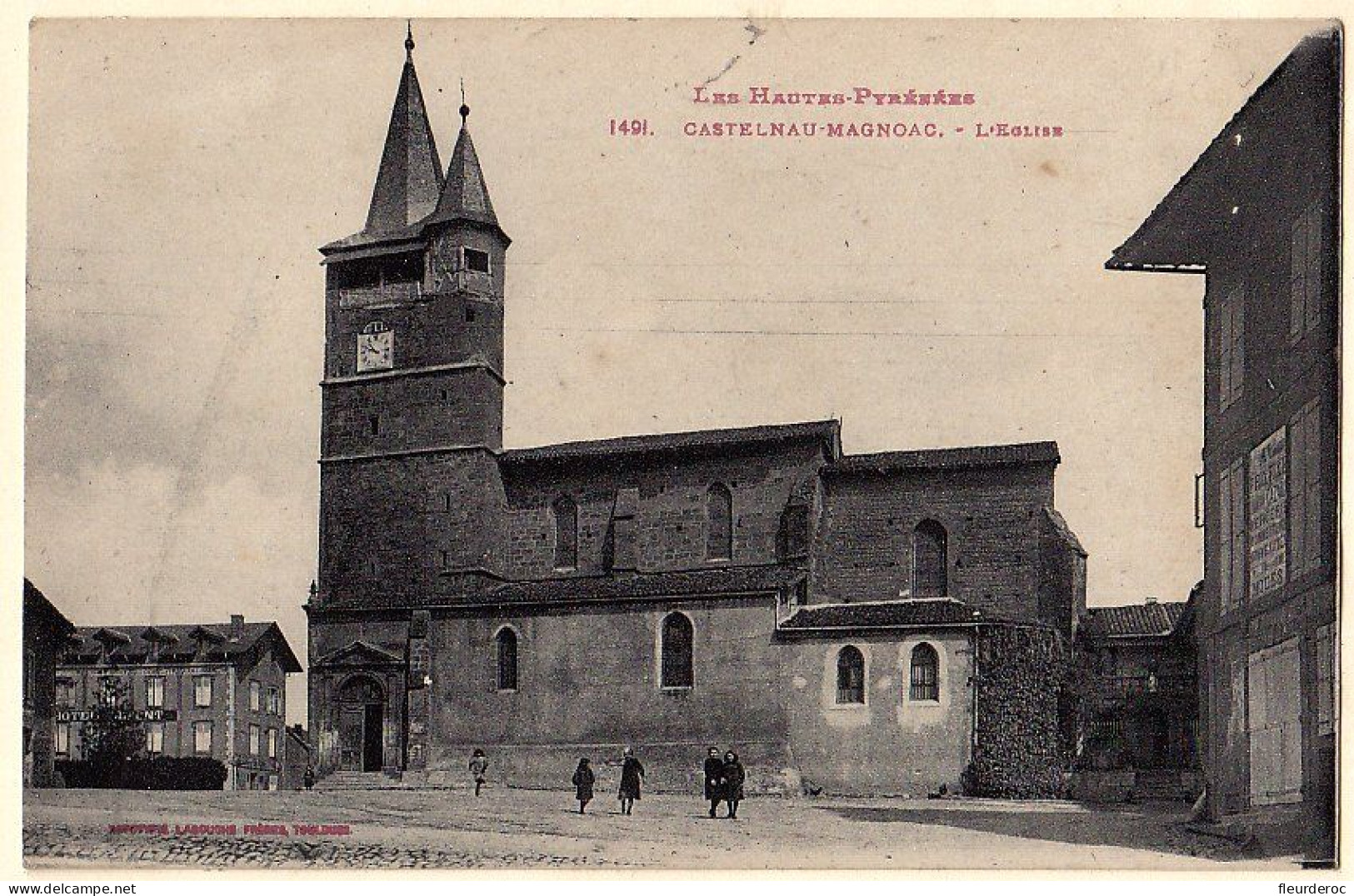 65 - B56798CPA - CASTELNAU MAGNOAC - Eglise - Très Bon état - HAUTES-PYRENEES - Castelnau Magnoac
