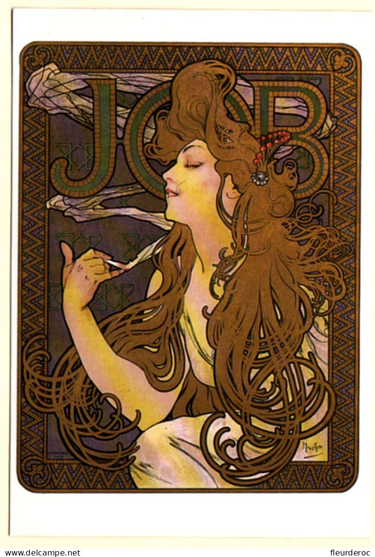 - M56711CPM - ILLUSTRATEURS - MUCHA - Reproduction - Job 1896 - Très Bon état - THEMES - Mucha, Alphonse