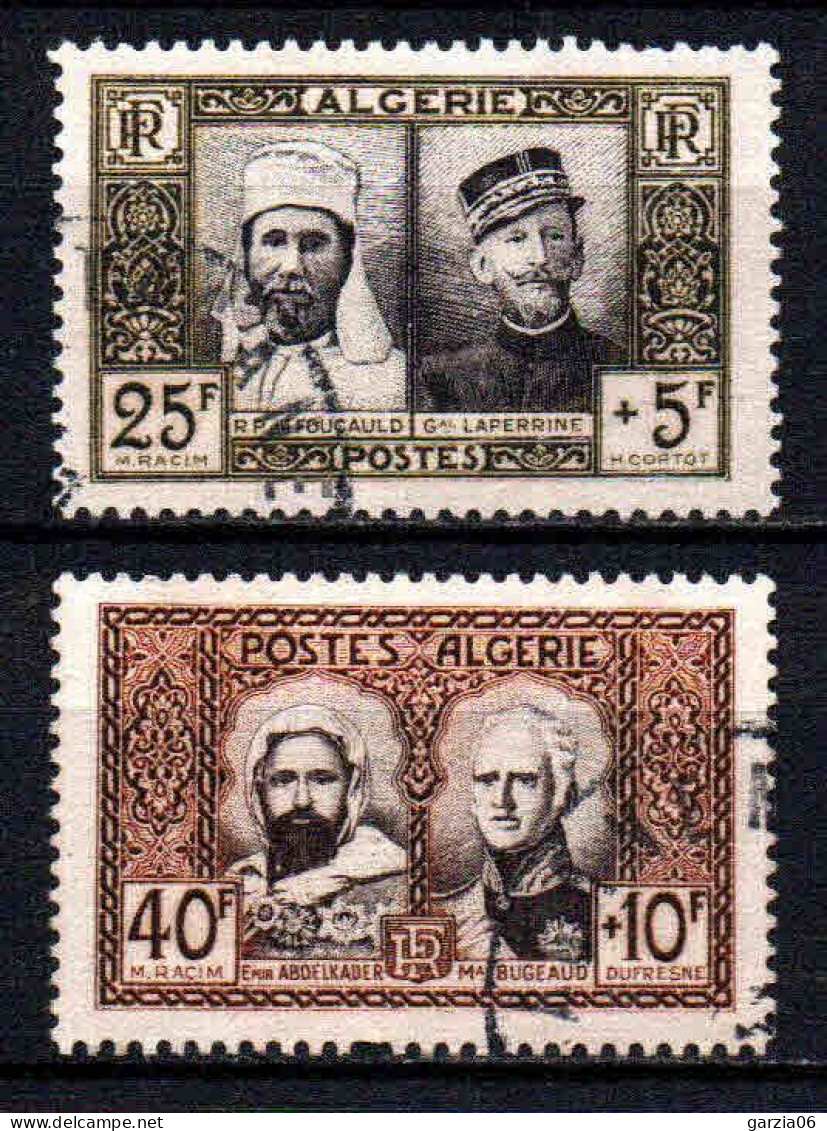 Algérie - 1950 - Présence Française / Monument à Abd El Kader  - N° - 284/285  -  Oblit  - Used - Usados