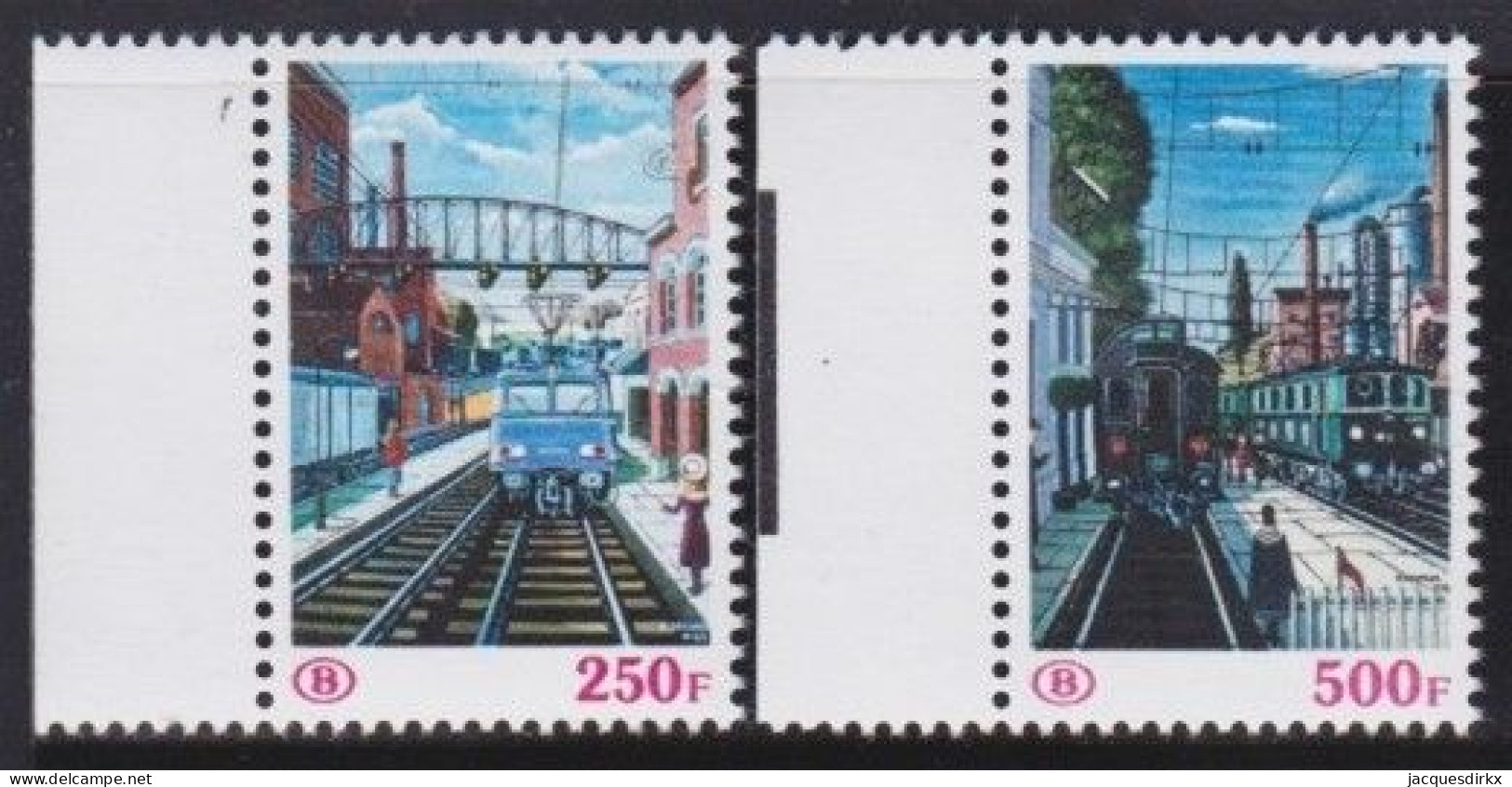 Belgie  .   OBP    .    TR  459/460      .       **      .  Postfris .   /   .  Neuf Avec Gomme Et SANS Charnière - Nuovi