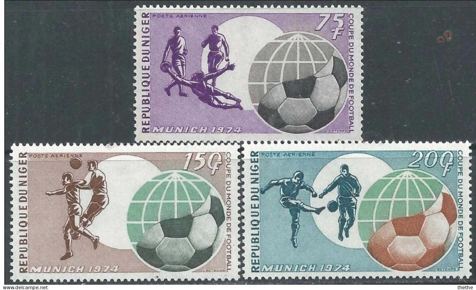 NIGER -  Coupe Du Monde De La FIFA 1974 - Allemagne - 1974 – Alemania Occidental