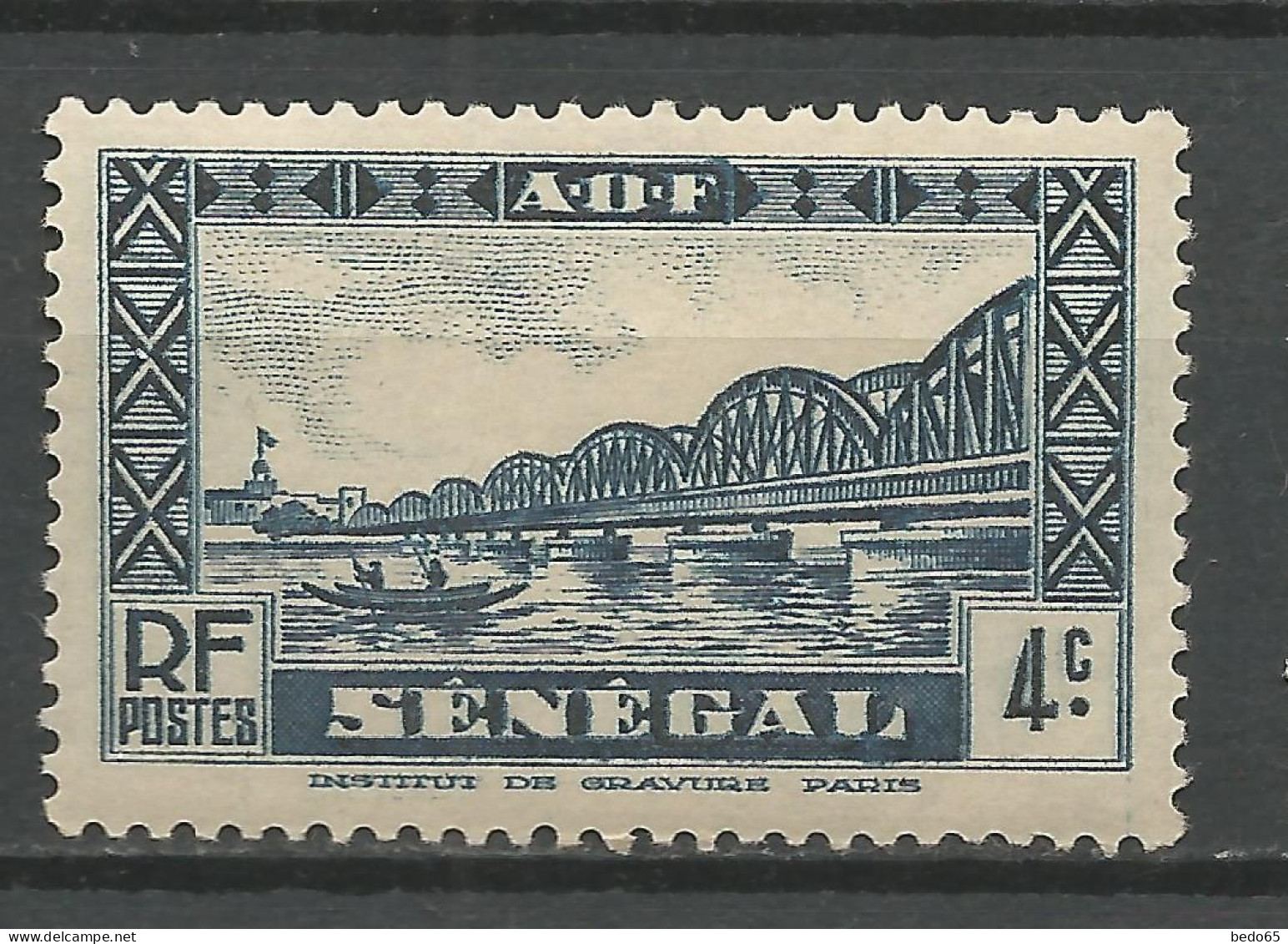 SENEGAL N° 116 NEUF** LUXE SANS CHARNIERE NI TRACE / Hingeless / MNH - Ongebruikt