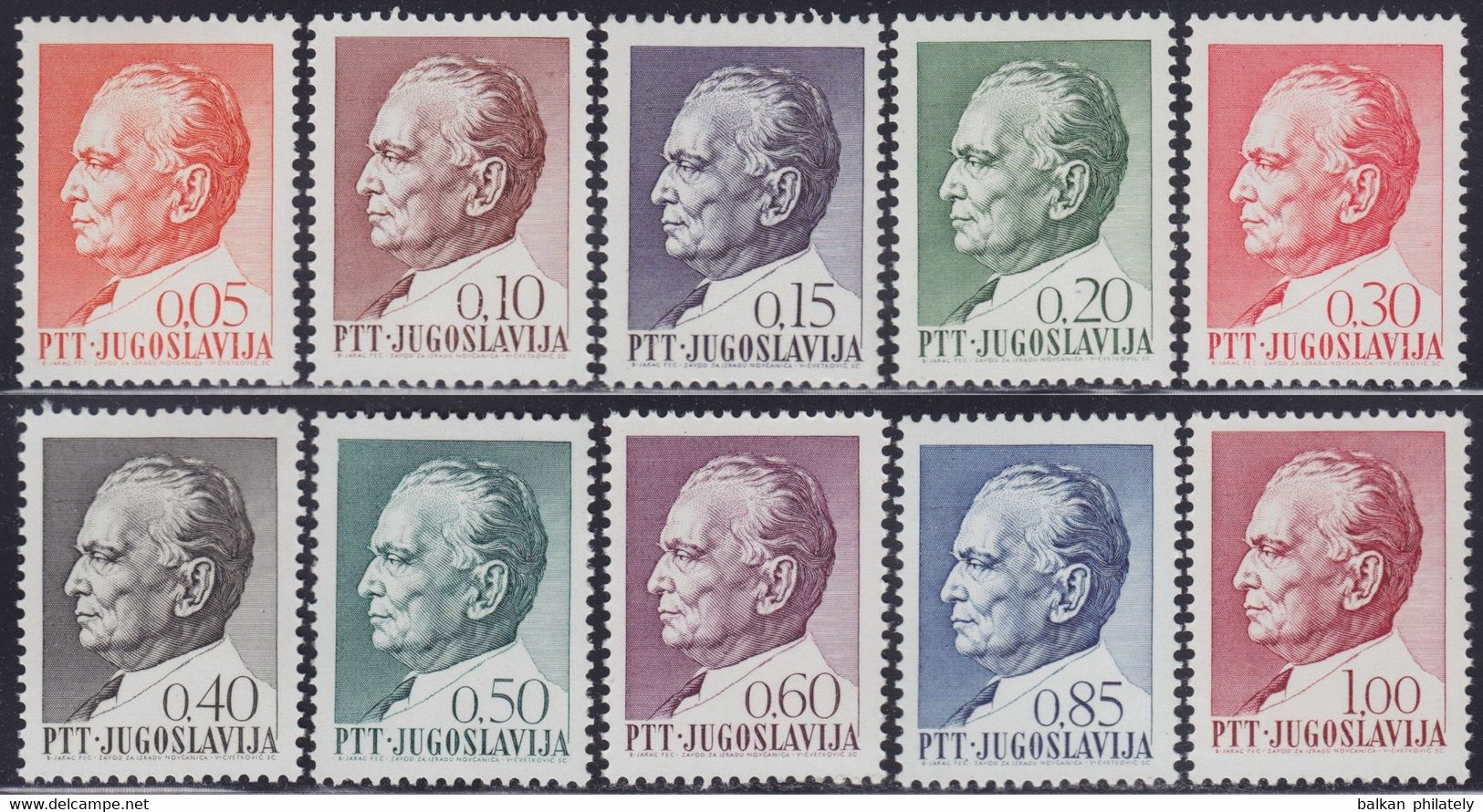 Yugoslavia 1967 Josip Broz Tito Famous People MNH - Neufs