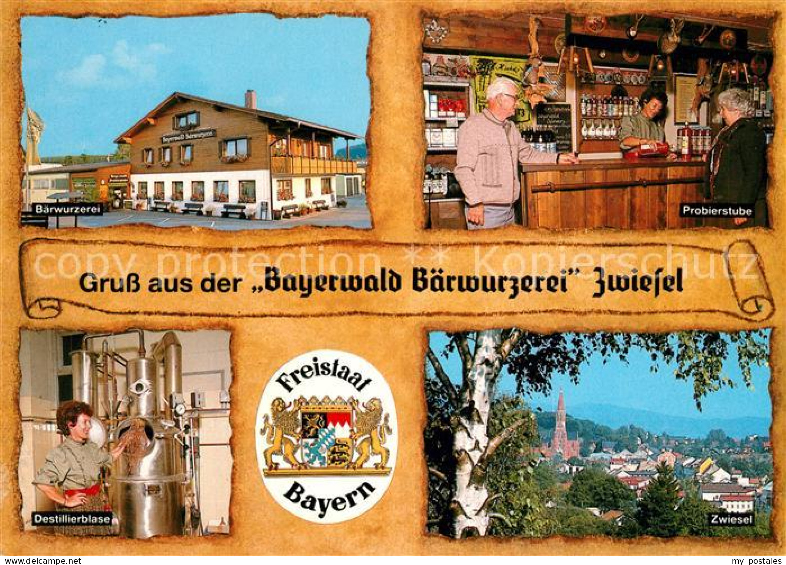 73118015 Zwiesel Niederbayern Bayerwald Baerwurzerei Zwiesel Niederbayern - Zwiesel