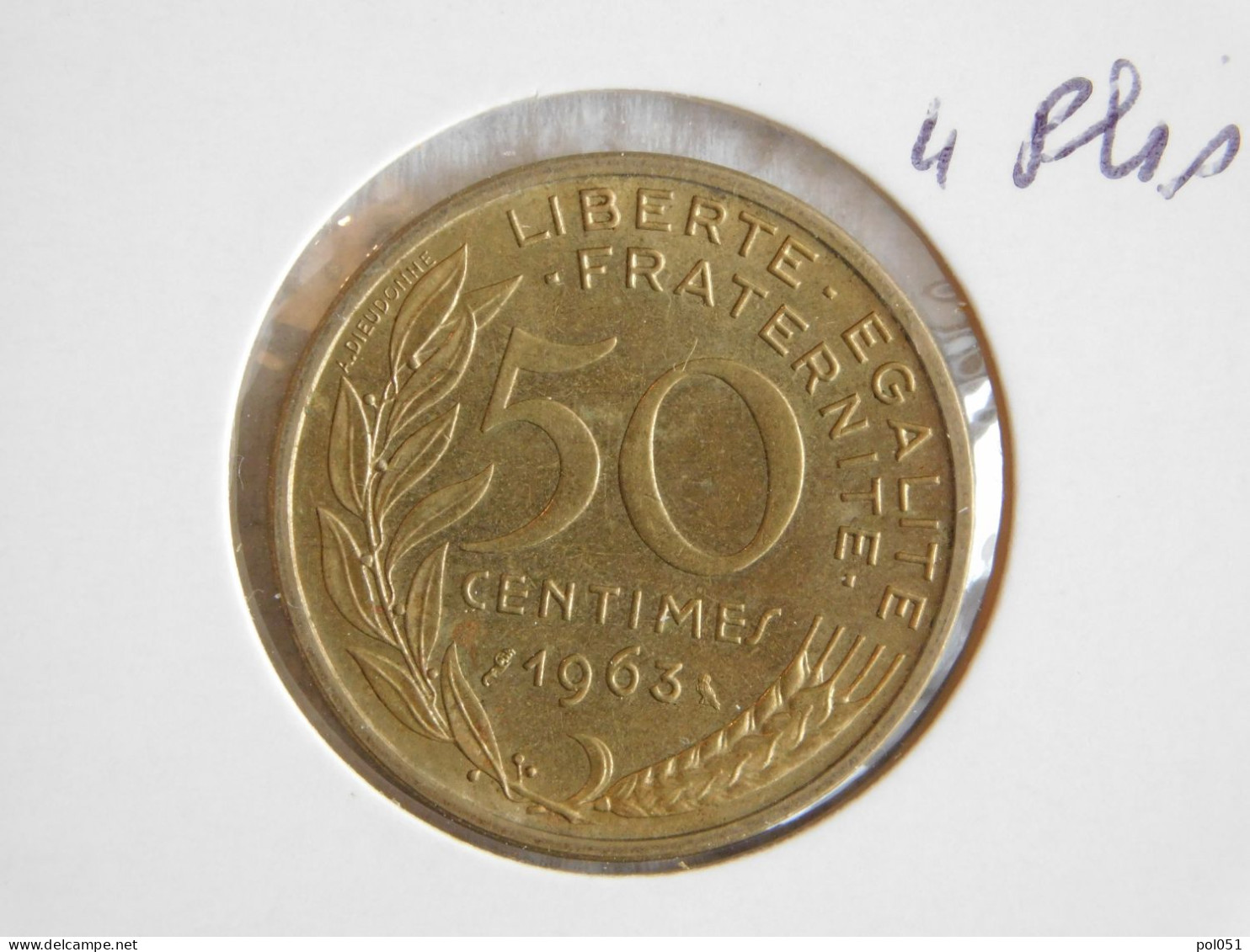 France 50 Centimes 1963 4 Plis MARIANNE (590) - 50 Centimes