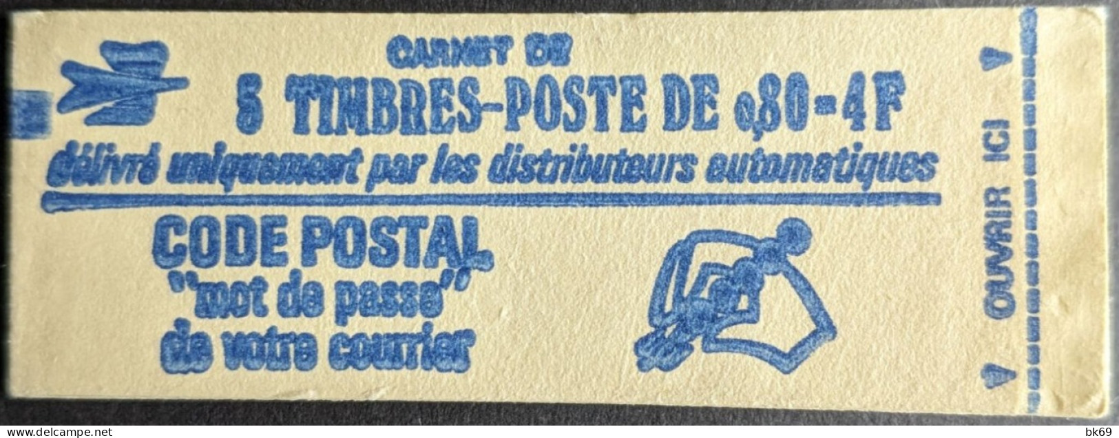 Palissy Pa 26c Violet Dans Carnet 1816-C1** Daté 22-11-73 Conf. N° 2 Cote +30€ - Modernos : 1959-…