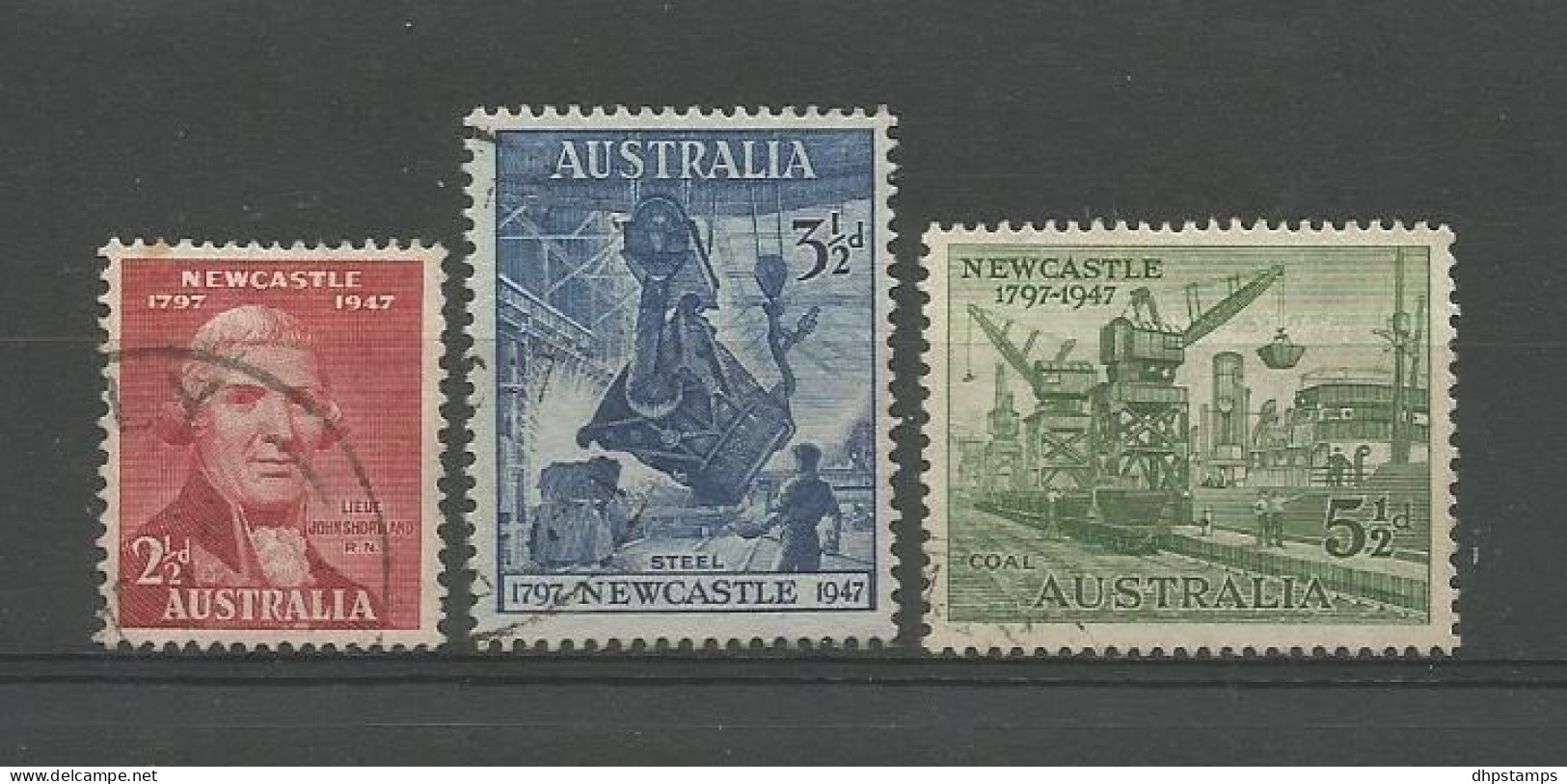 Australia 1947 Newcastle Y.T. 156/158 (0) - Oblitérés