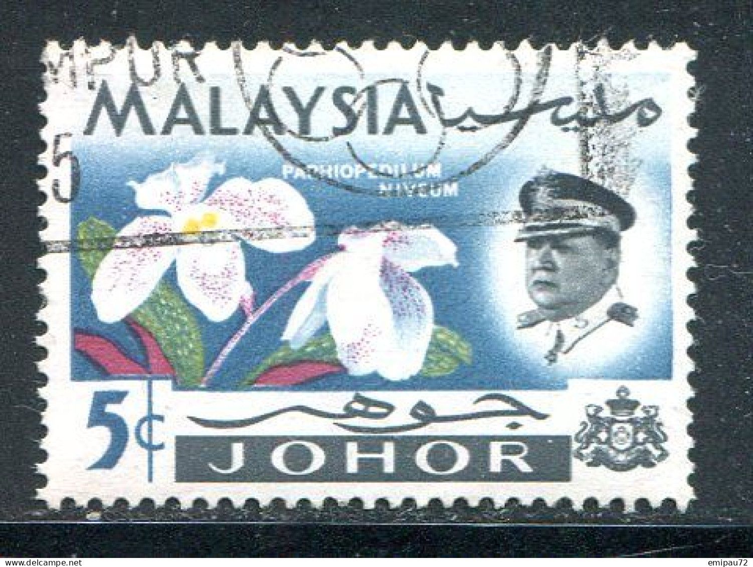 JOHORE- Y&T N°114- Oblitéré - Johore