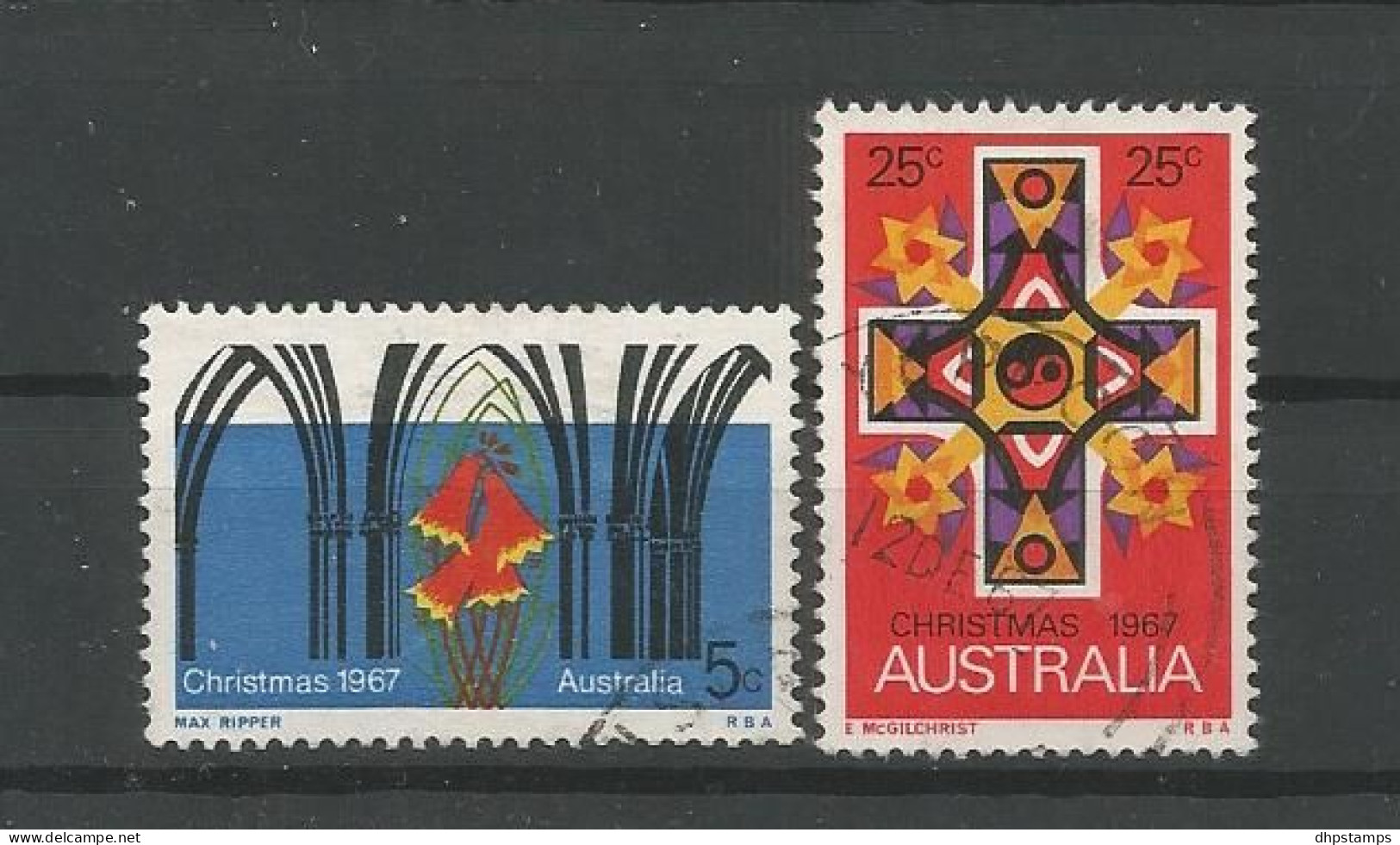 Australia 1967 Christmas Y.T. 362/363 (0) - Oblitérés