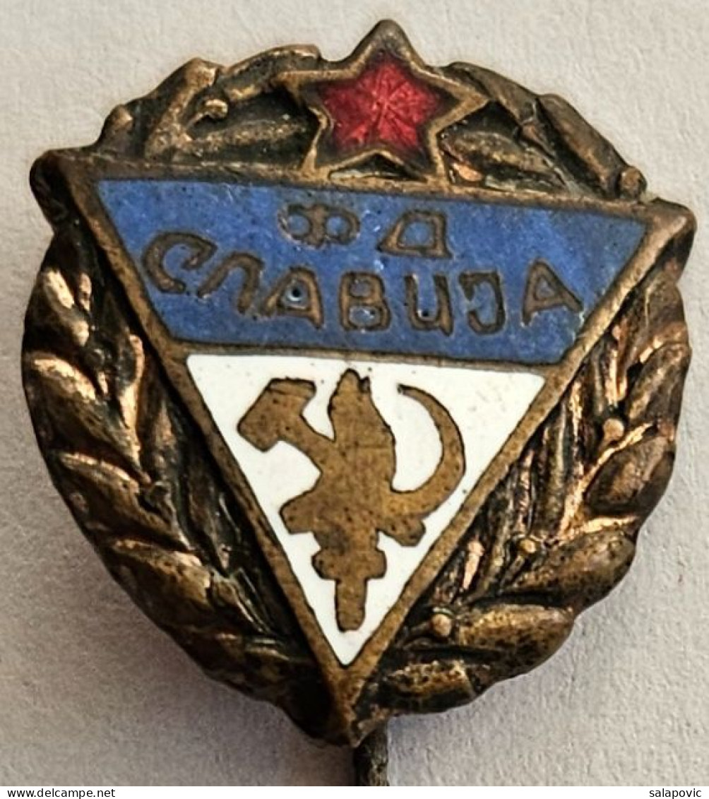 FD SLAVIJA BEOGRAD SERBIA FOOTBALL CLUB, SOCCER / FUTBOL / CALCIO PINS BADGES P2/3 - Football