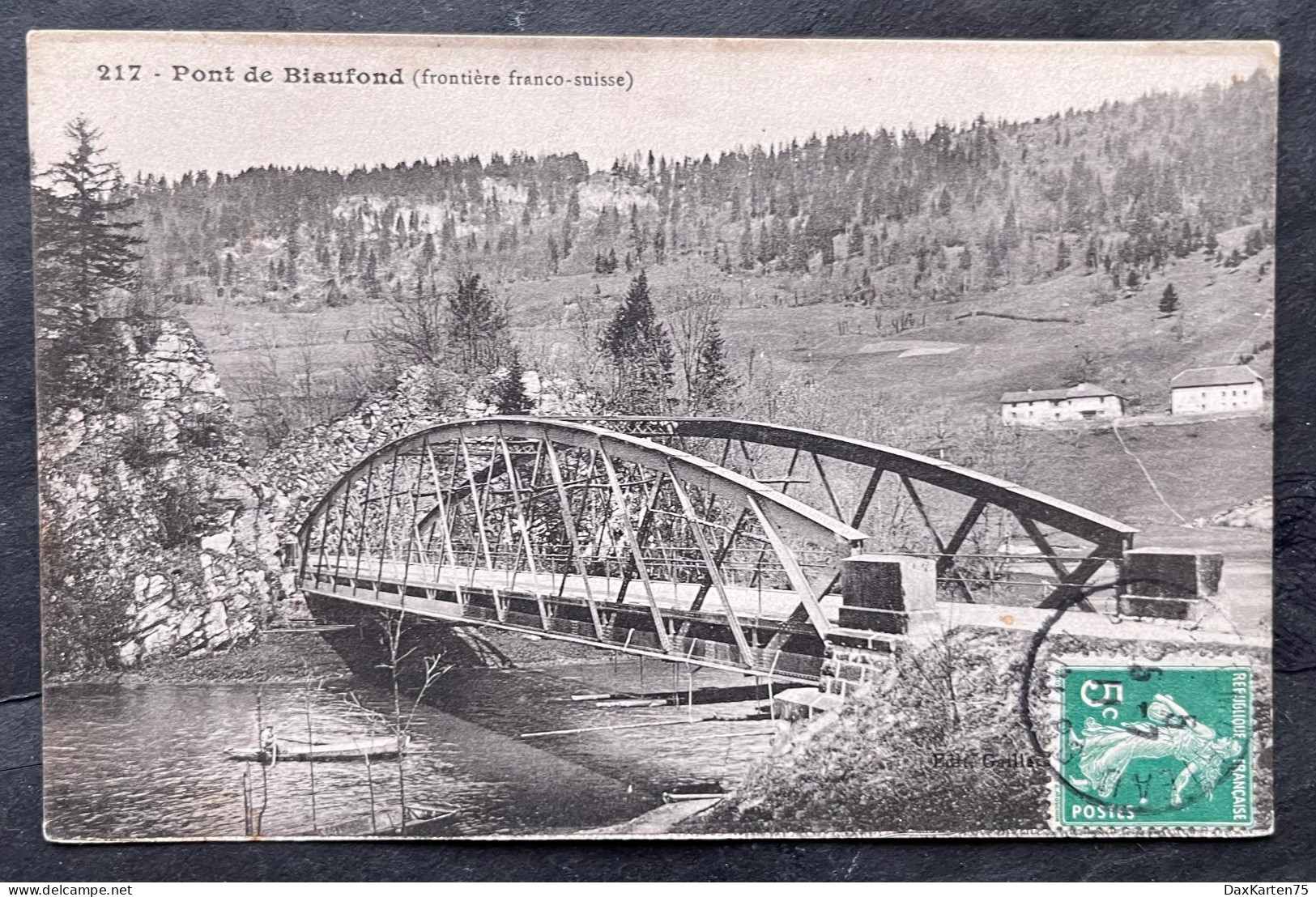 Pont De Biaufond (frontière Franco-suisse) - Les Bois