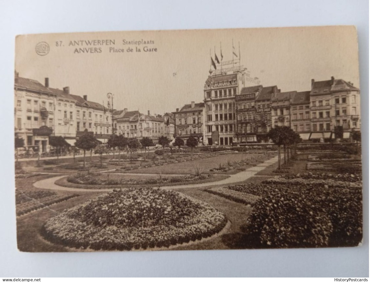 Antwerpen/Anvers, Statieplaats/Place De La Gare, 1910 - Antwerpen