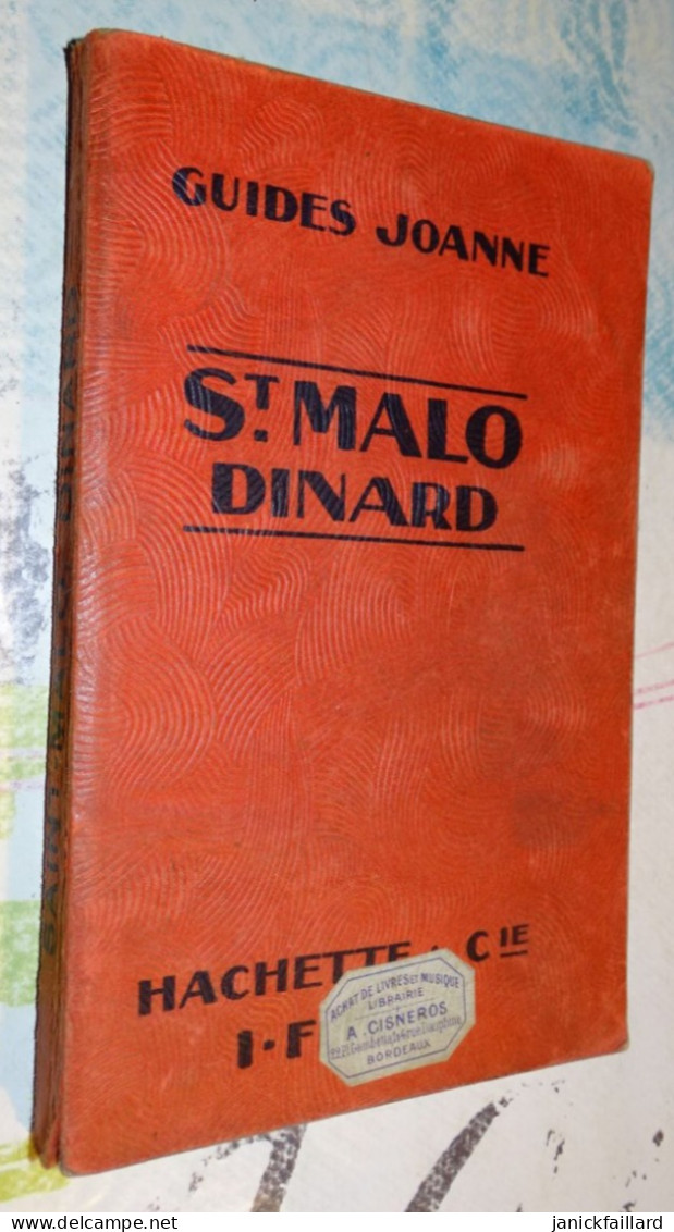 Guides Joanne St Malo   Dinard 1907 - Voyages