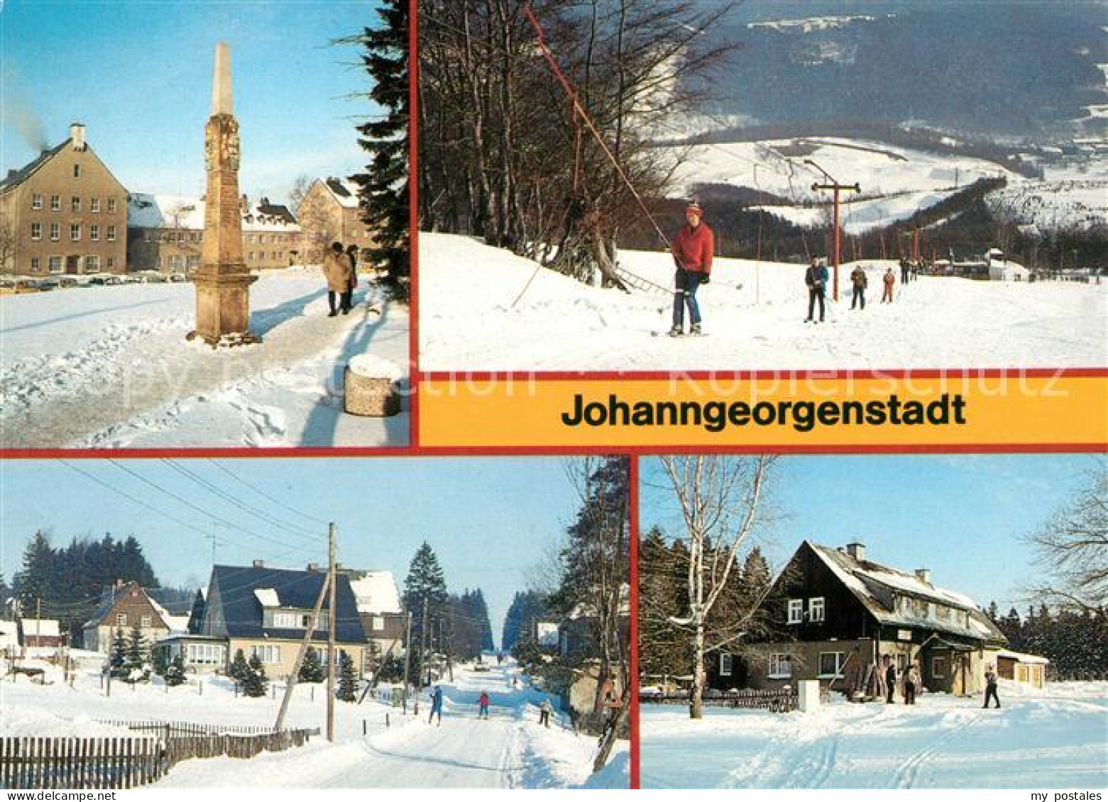 73115973 Johanngeorgenstadt Postmeielensaeule Skilift Gasthaus Sauschwemme Johan - Johanngeorgenstadt