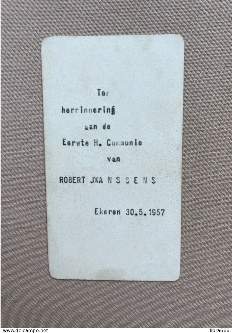 Communie - JANSSENS Robert - 1957 - EKEREN - Kommunion Und Konfirmazion