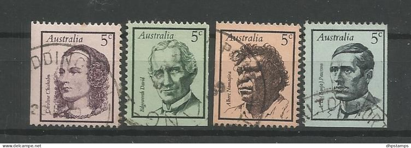 Australia 1968 Definitives Y.T. 380/383 (0) - Used Stamps