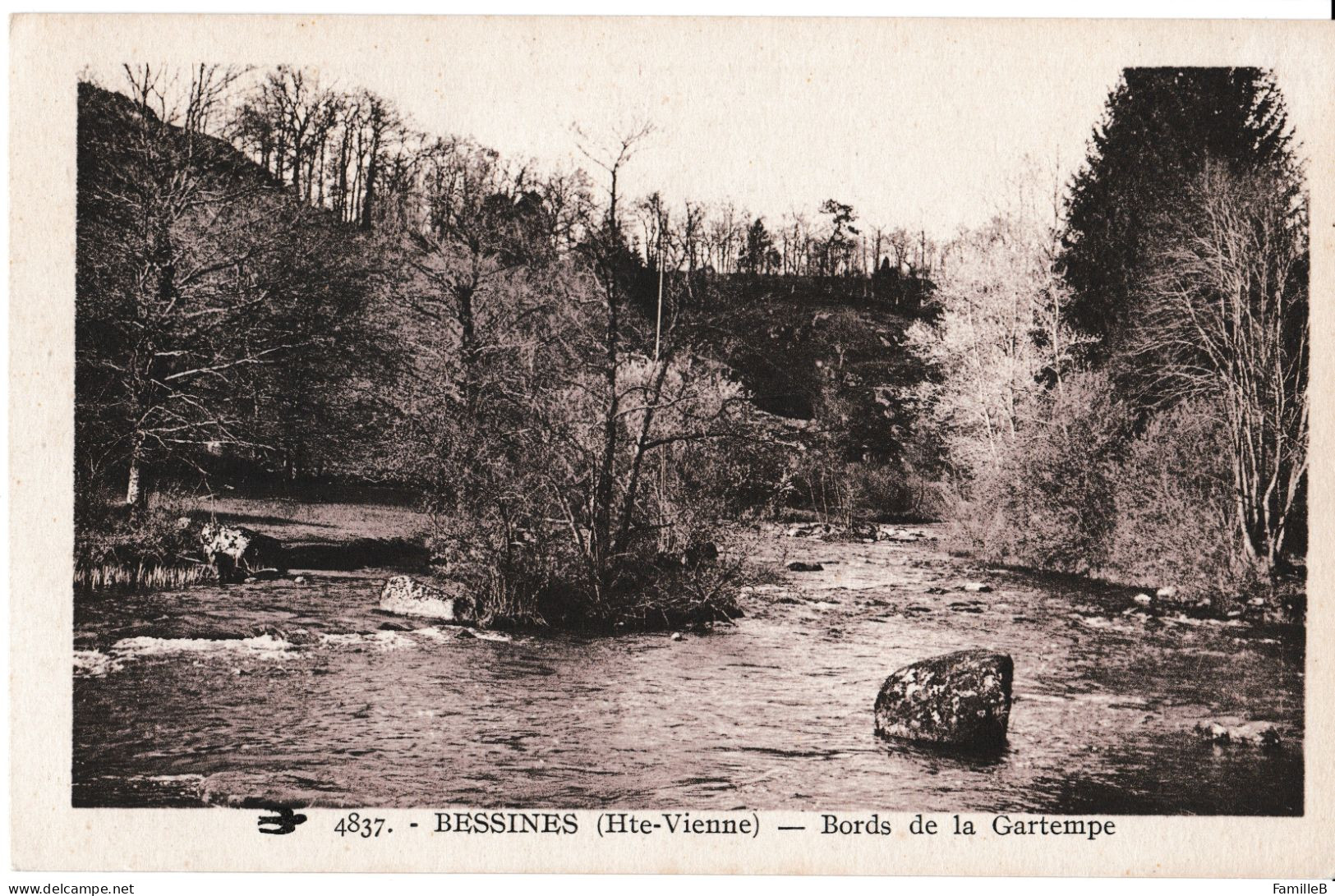 4837. - BESSINES (Hte-Vienne) - Bords De La Gartempe - Bessines Sur Gartempe