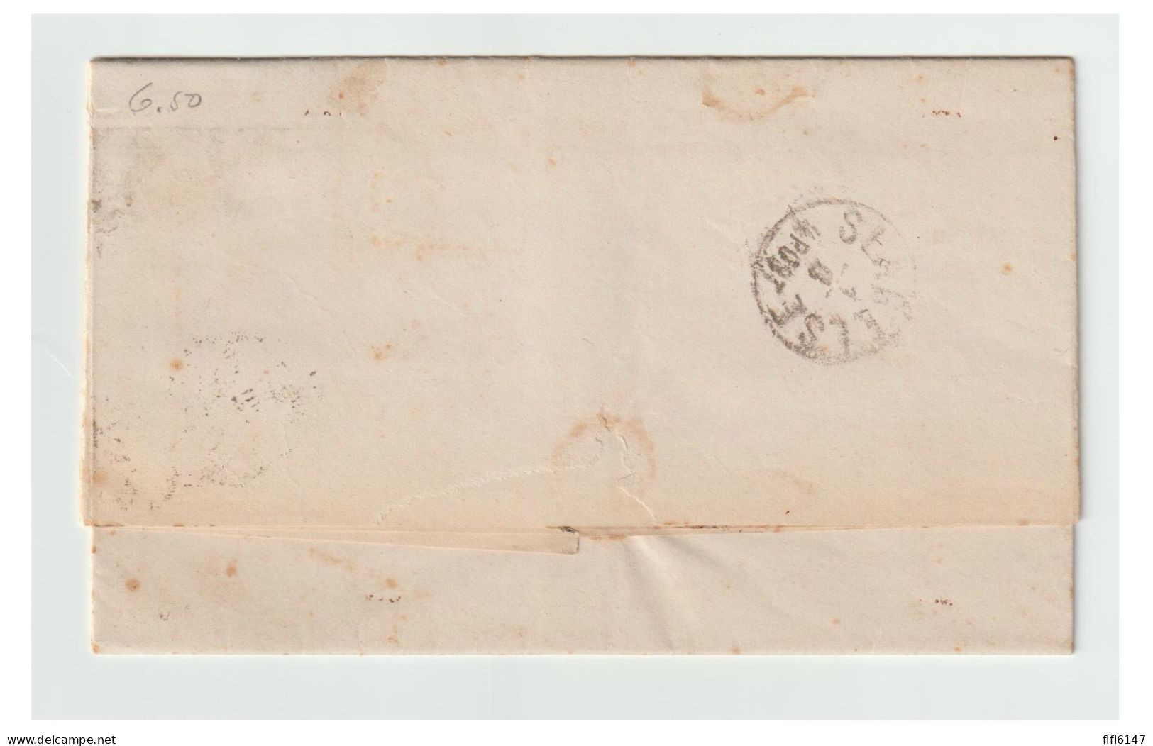 DANEMARK --1871-- 4 SKILLING -- Oblitération Komb.stlp ; 181 SJAELL.P.B.1.3 Pour STAGELSE - Storia Postale