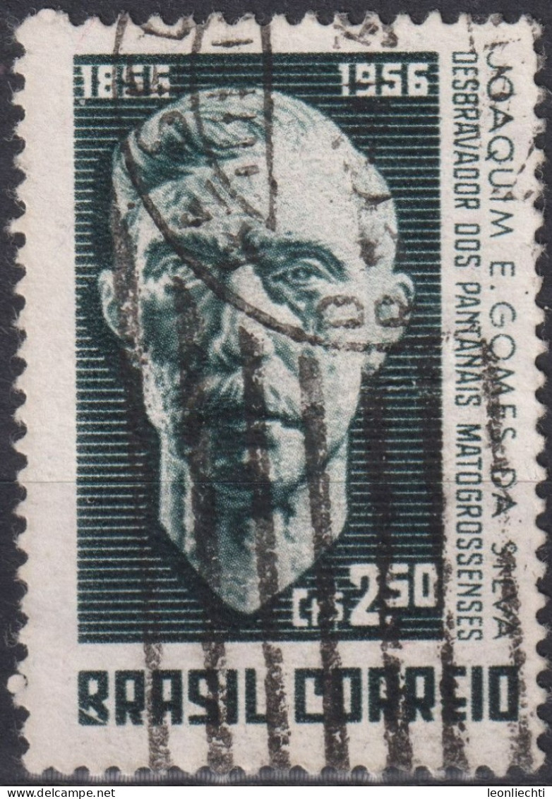 1957 Brasilien ° Mi:BR 908, Sn:BR 845, Yt:BR 627, Centenary Of Birth Of Joaquim Eugenio Gomes Da Silva - Used Stamps